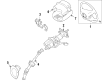 Toyota Venza Steering Column Cover Diagram - 45286-0T010-C0