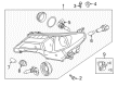 Toyota RAV4 Headlight Diagram - 81150-0R042