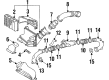 Toyota Supra Air Intake Coupling Diagram - 17341-46070