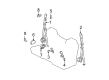 Toyota Tundra Seat Belt Diagram - 73210-0C011-E2