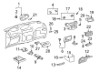 Toyota Echo Ashtray Diagram - 55461-52900-B0