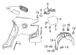 Toyota Camry Fuel Door Diagram - 77350-33230