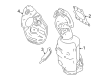 Toyota Avalon Catalytic Converter Diagram - 17150-0P340