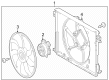 Toyota Highlander Radiator fan Diagram - 16360-F0110