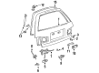 Toyota Camry Tailgate Handle Diagram - 69090-33010