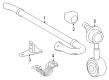 Toyota Tacoma Sway Bars Diagram - 48811-AK010