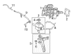 Toyota Avalon Brake Master Cylinder Diagram - 47050-41030