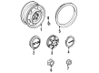 Toyota 4Runner Wheel Cover Diagram - 42603-35080