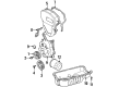 Toyota Tercel Timing Cover Diagram - 11302-11100