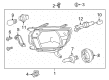 Toyota Tacoma Headlight Diagram - 81110-04181