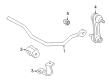 Toyota Corolla Sway Bar Bushing Diagram - 48818-02030