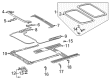 Toyota RAV4 Sunroof Cable Diagram - 63223-42010