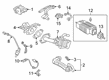 Toyota Crown Signia EGR Cooler Diagram - 25680-F0030