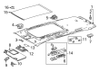 Toyota Grand Highlander Dome Light Diagram - 81390-0E101-C0