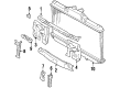 Toyota Camry Radiator Support Diagram - 16535-74030