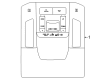 Toyota Land Cruiser Dome Light Diagram - 81260-6A010-C0