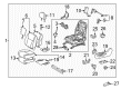 Toyota Corolla Seat Switch Diagram - 84921-AE020-B2