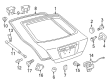 Scion tC Lift Support Diagram - 68950-0W611