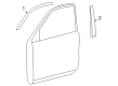Toyota Land Cruiser Door Moldings Diagram - 75756-60040
