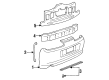 Toyota Supra Bumper Cover Diagram - 52159-14908