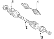 Toyota Celica CV Boot Diagram - 04438-12050