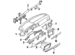 Toyota Corolla Glove Box Diagram - 55581-12140