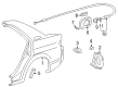 Toyota Prius Fuel Door Diagram - 77350-47010