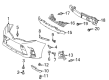 Toyota Bumper Cover Diagram - 52119-08905