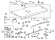 Toyota FJ Cruiser A/C Switch Diagram - 84970-35010