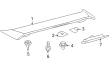 Toyota Corolla Spoiler Diagram - 76871-02923