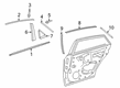 Toyota Avalon Door Moldings Diagram - 75762-07030