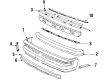 Toyota Van Bumper Cover Diagram - 52119-28901