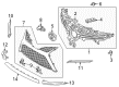 Toyota Camry Grille Diagram - 53102-06390