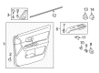 Toyota Matrix Power Window Switch Diagram - 84820-02240