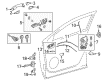 Toyota Tacoma Exterior Door Handle Diagram - 69210-0E080-B0