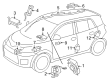 Toyota Yaris Air Bag Sensor Diagram - 89831-33020