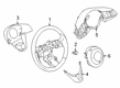 Toyota Yaris Steering Column Cover Diagram - 45184-WB002
