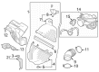 Toyota Crown Air Duct Diagram - 17750-25160
