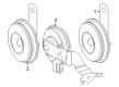 Toyota Land Cruiser Horn Diagram - 86560-60050