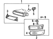 Toyota Avalon Side Marker Light Diagram - 81731-AC010