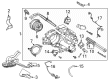 Toyota Land Cruiser Heater Core Diagram - 87107-60440