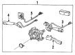 Toyota Land Cruiser Windshield Wiper Switch Diagram - 84652-60700