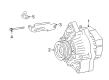 Toyota Alternator Pulley Diagram - 27415-0T011