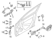 Toyota Yaris iA Exterior Door Handle Diagram - 69210-WB009