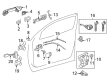 Toyota Sequoia Interior Door Handle Diagram - 69206-0C121