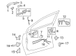 Toyota RAV4 Prime Exterior Door Handle Diagram - 69210-0R100-A0