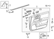 Toyota Door Seal Diagram - 68172-60080