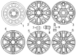 Toyota 4Runner Lug Nuts Diagram - 90942-A1007