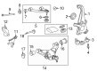 Toyota 4Runner Control Arm Bushing Diagram - 48654-60070