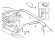 Toyota Camry Antenna Cable Diagram - 86101-AQ150